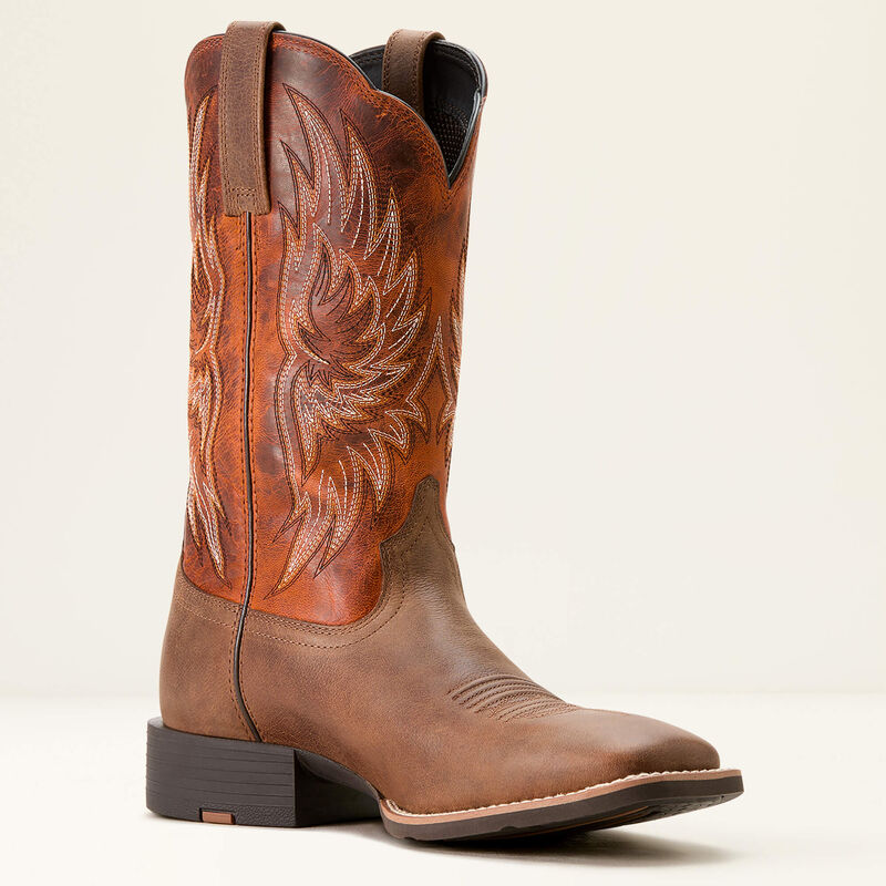 Ariat Mens Sport Rider Vintage Oak / Rustic Orange