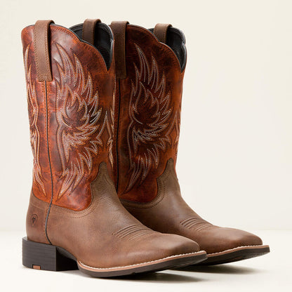 Ariat Mens Sport Rider Vintage Oak / Rustic Orange