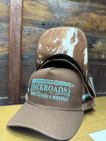 Ladies Ponytail Backroads Trucker Caps