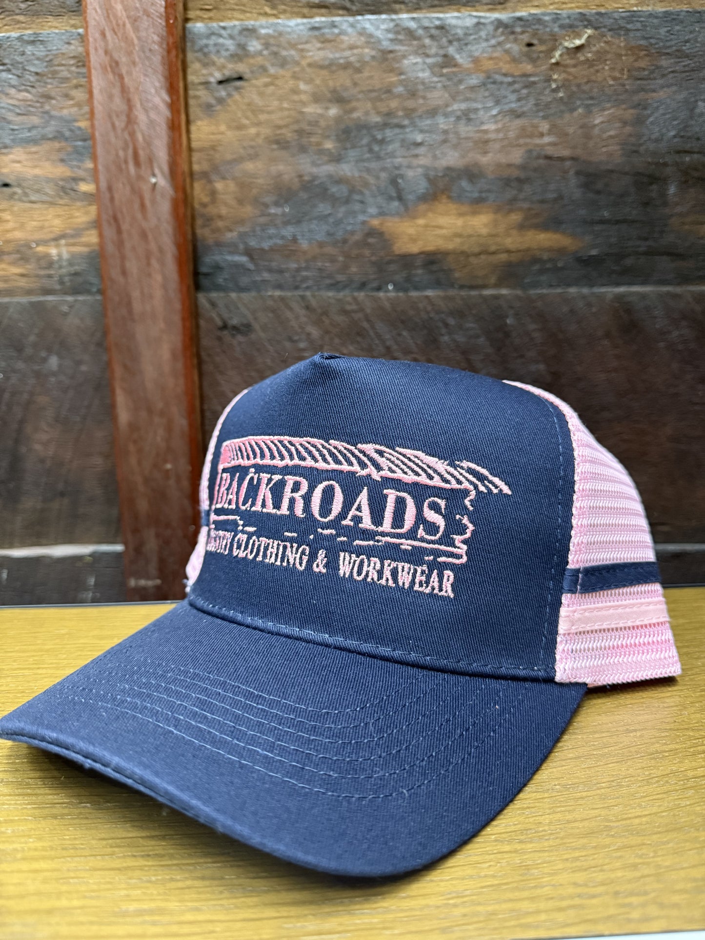 Ladies Ponytail Backroads Trucker Caps
