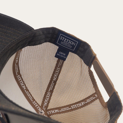 Stetson Bison Trucker Cap - Tan