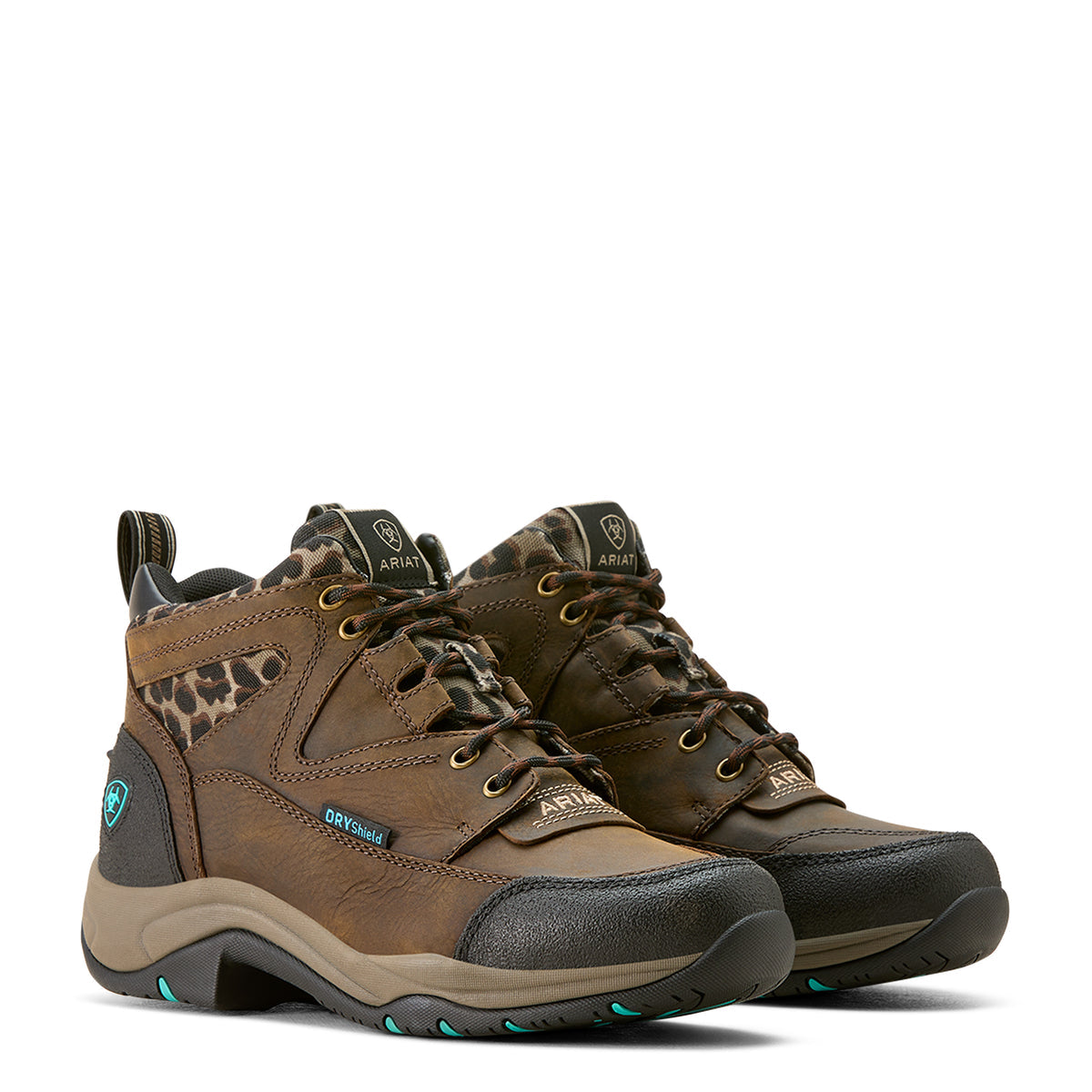Ariat Wmns Terrain H20 Chocolate/Camo Leopard