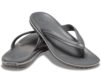 Crocs Unisex Crocband Flip Thong Slate Grey/Smoke