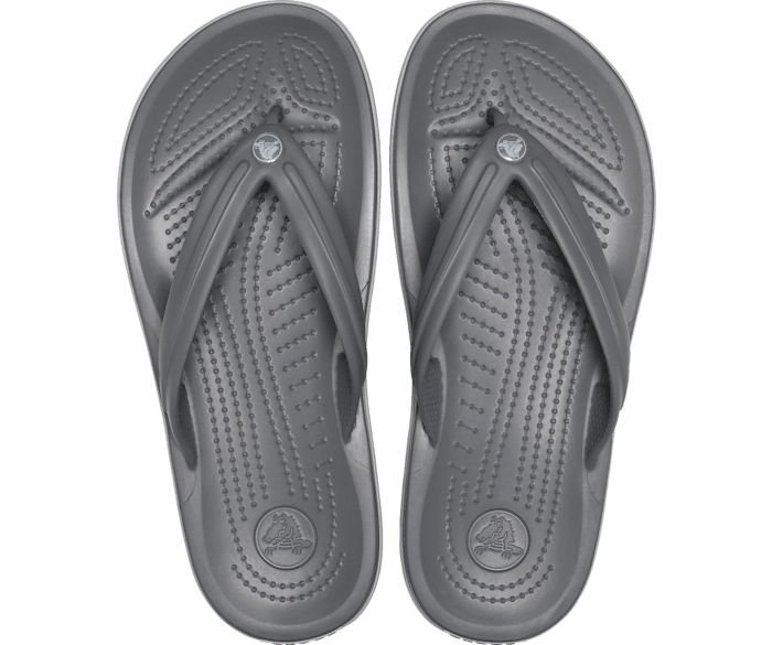 Crocs Unisex Crocband Flip Thong Slate Grey/Smoke