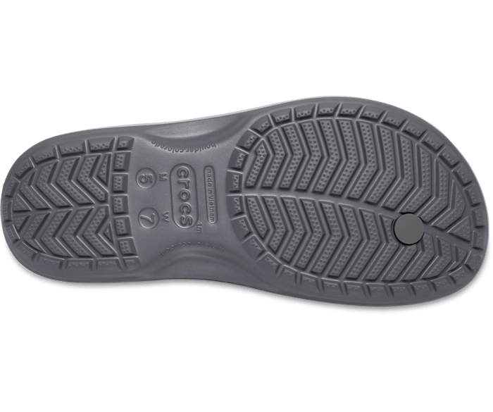 Crocs Unisex Crocband Flip Thong Slate Grey/Smoke