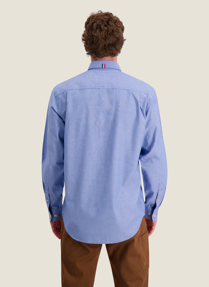 Kidman Mens Galston Long Sleeve Shirt - Blue