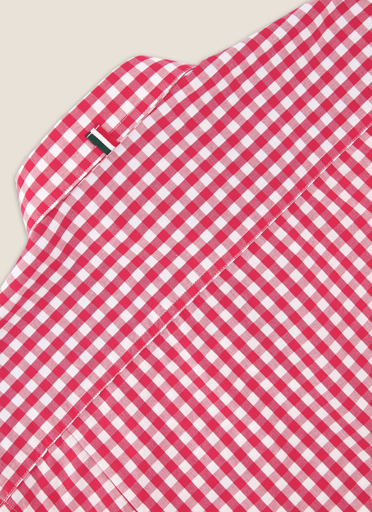 Kidman Mens Holstein Long Sleeve Shirt - Red