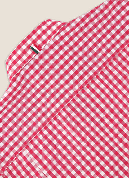 Kidman Mens Holstein Long Sleeve Shirt - Red