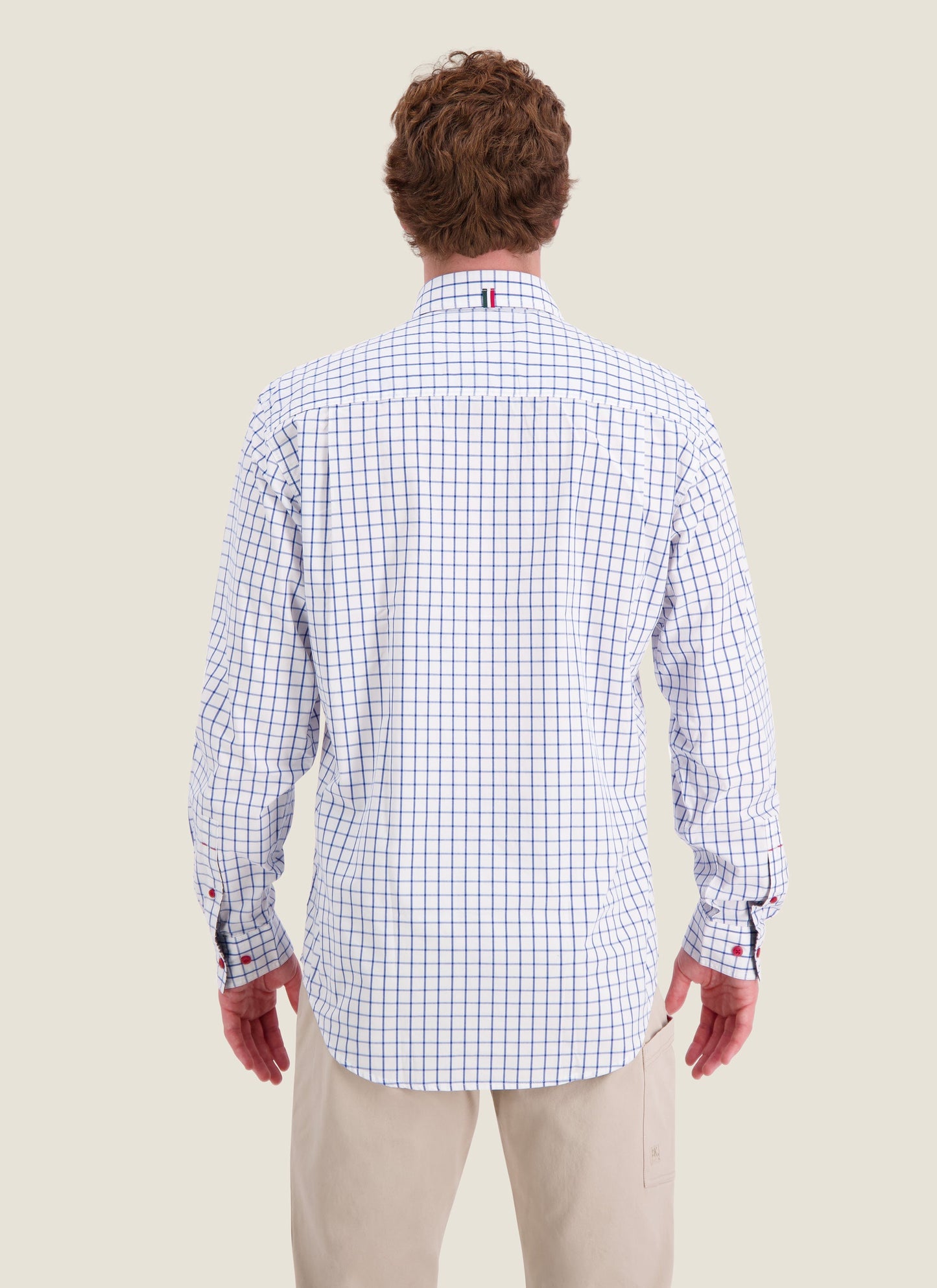 Kidman Mens Murchison Long Sleeve Shirt - Mid Blue