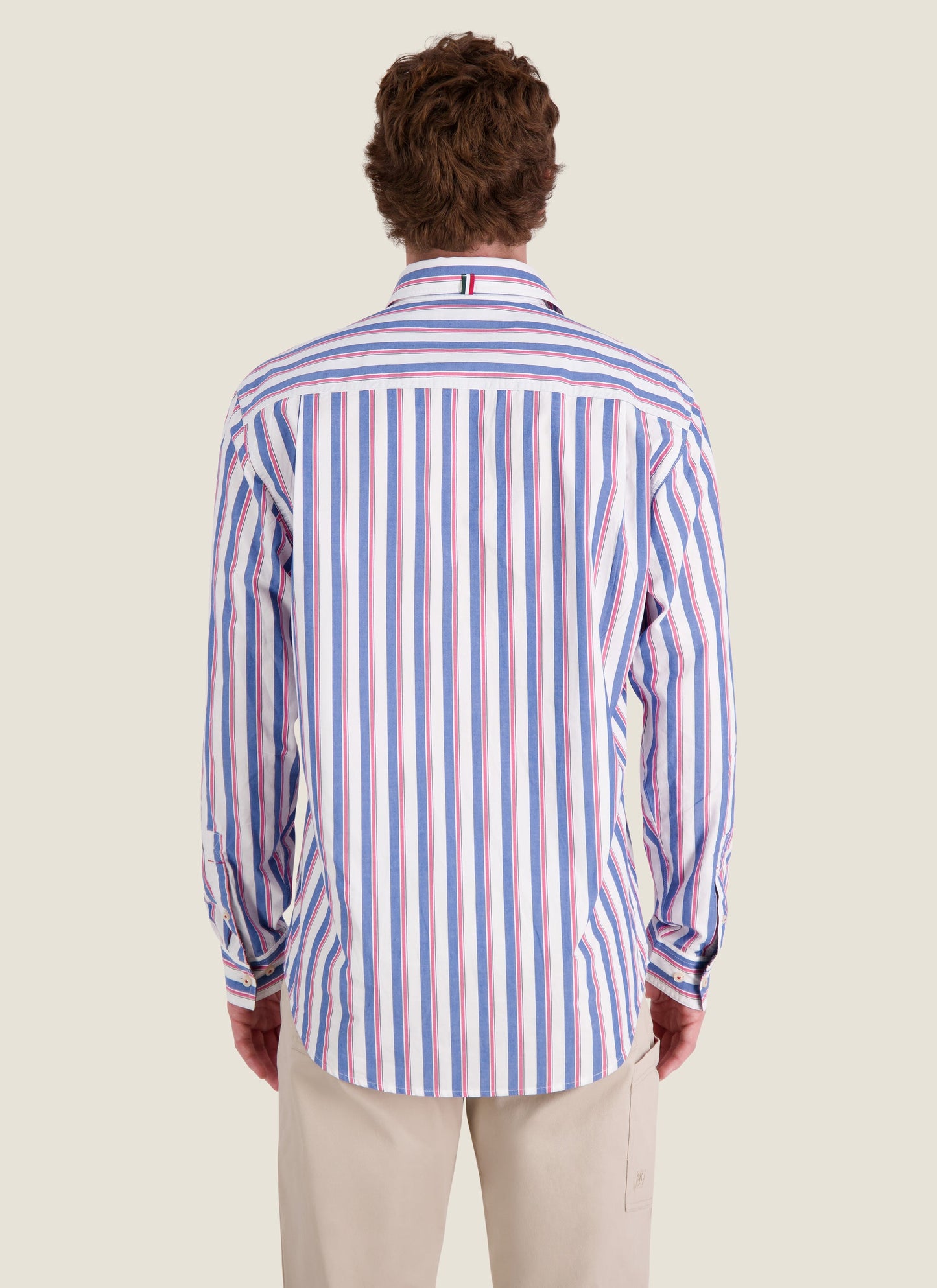 Kidman Mens Dexter Long Sleeve Shirt - Mid Blue