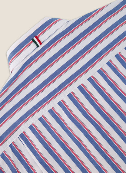 Kidman Mens Dexter Long Sleeve Shirt - Mid Blue