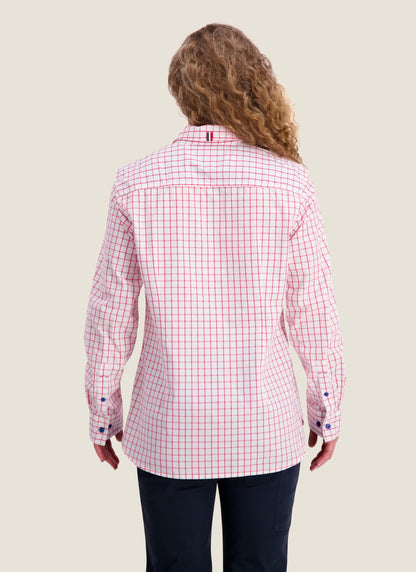 Kidman Womens Capertree Long Sleeve Shirt - Pink