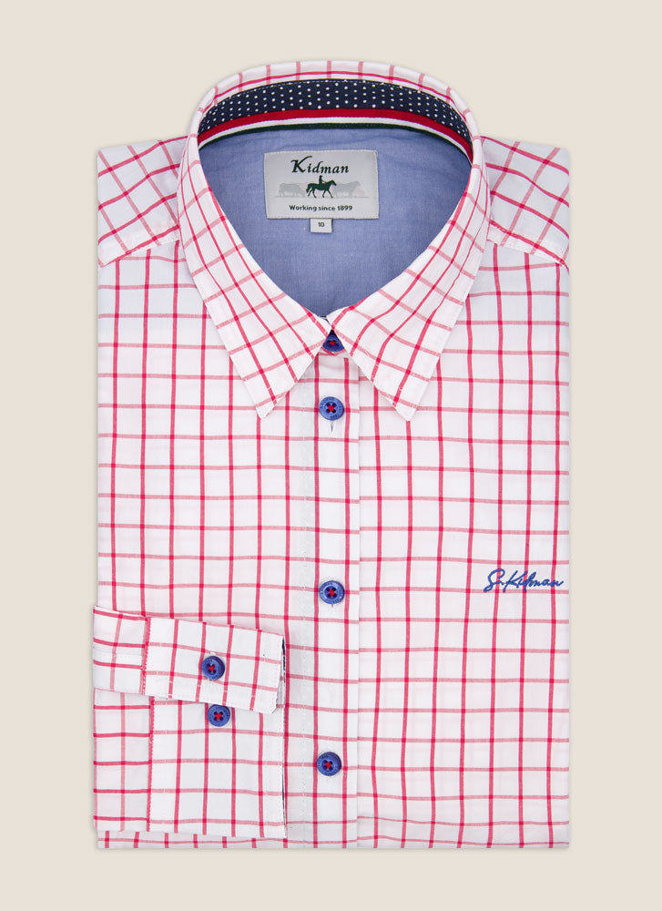 Kidman Womens Capertree Long Sleeve Shirt - Pink