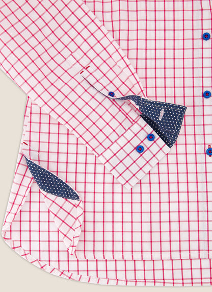 Kidman Womens Capertree Long Sleeve Shirt - Pink
