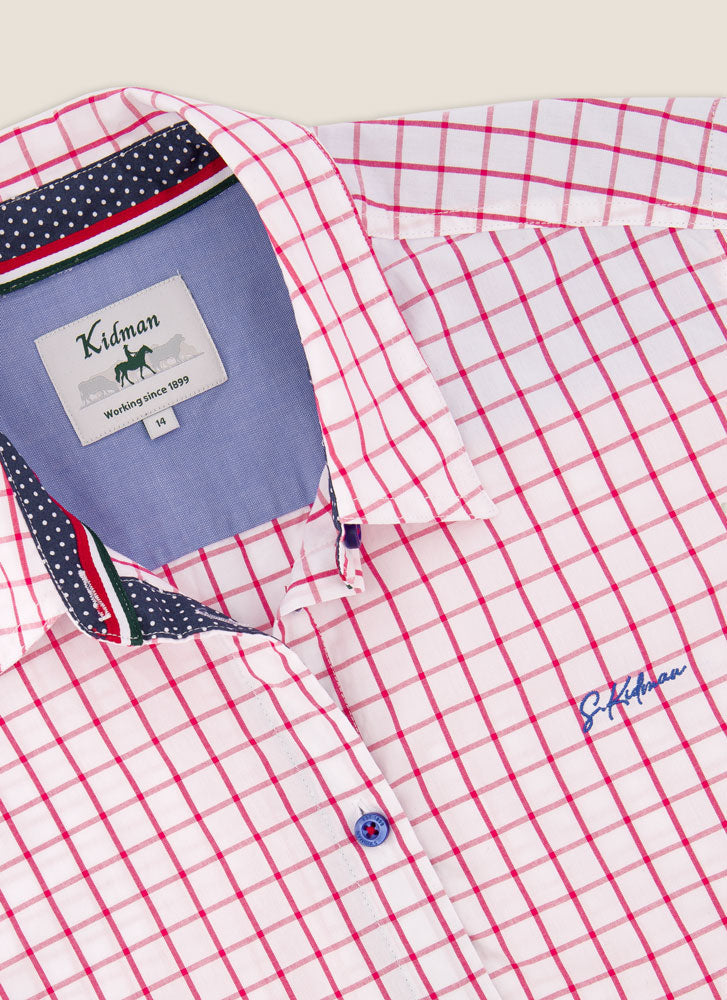Kidman Womens Capertree Long Sleeve Shirt - Pink