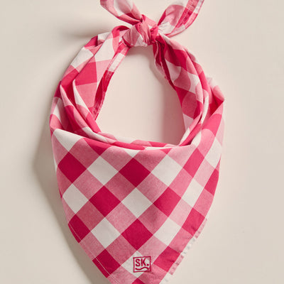Kidman Parachilna Bandana - Pink Check