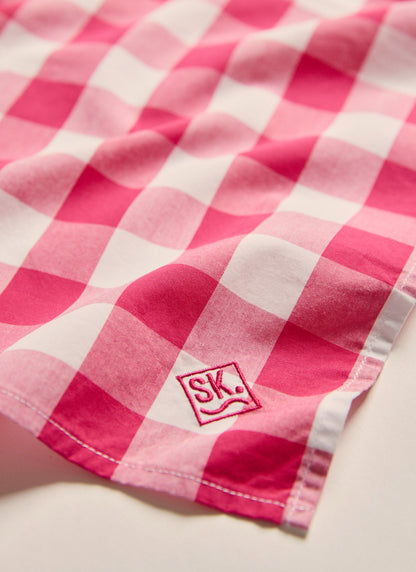 Kidman Parachilna Bandana - Pink Check