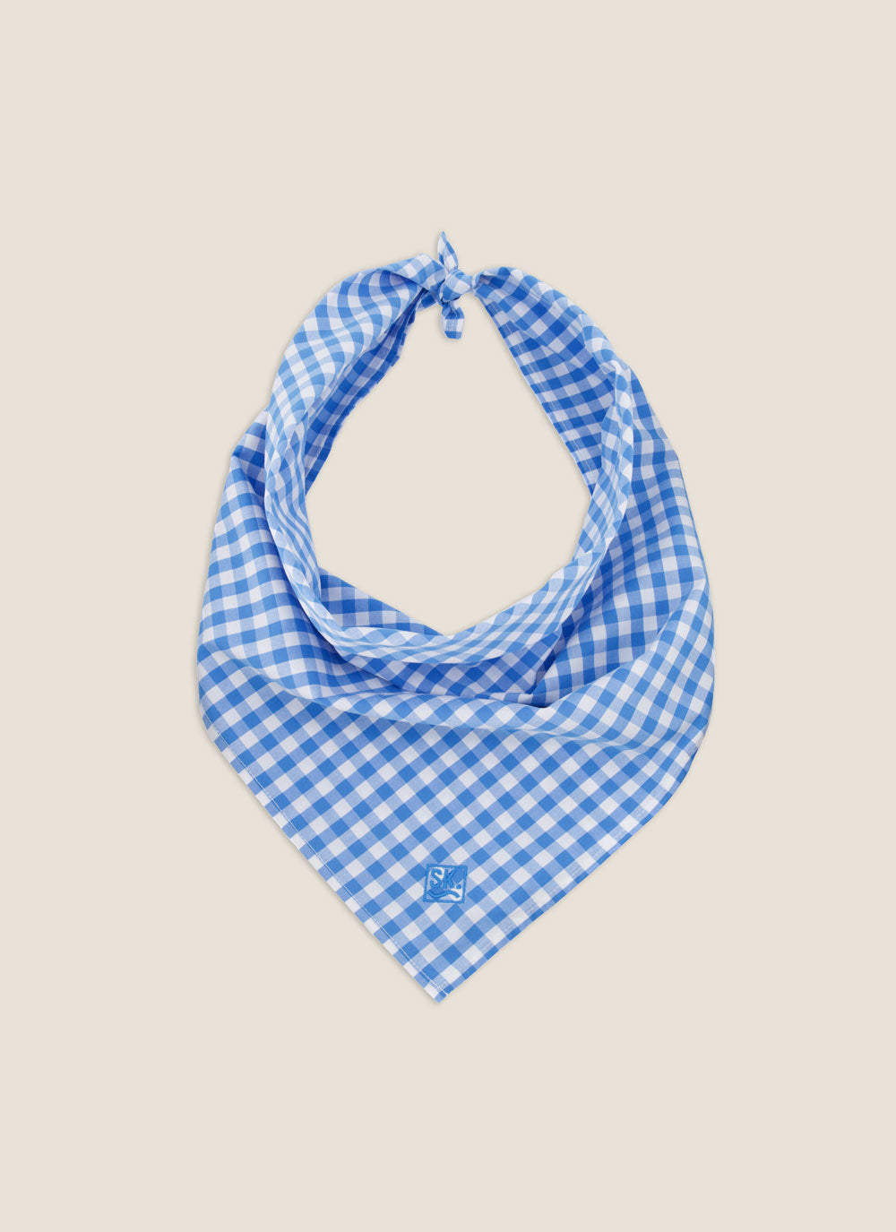 Kidman Napier Bandana - Pale Blue