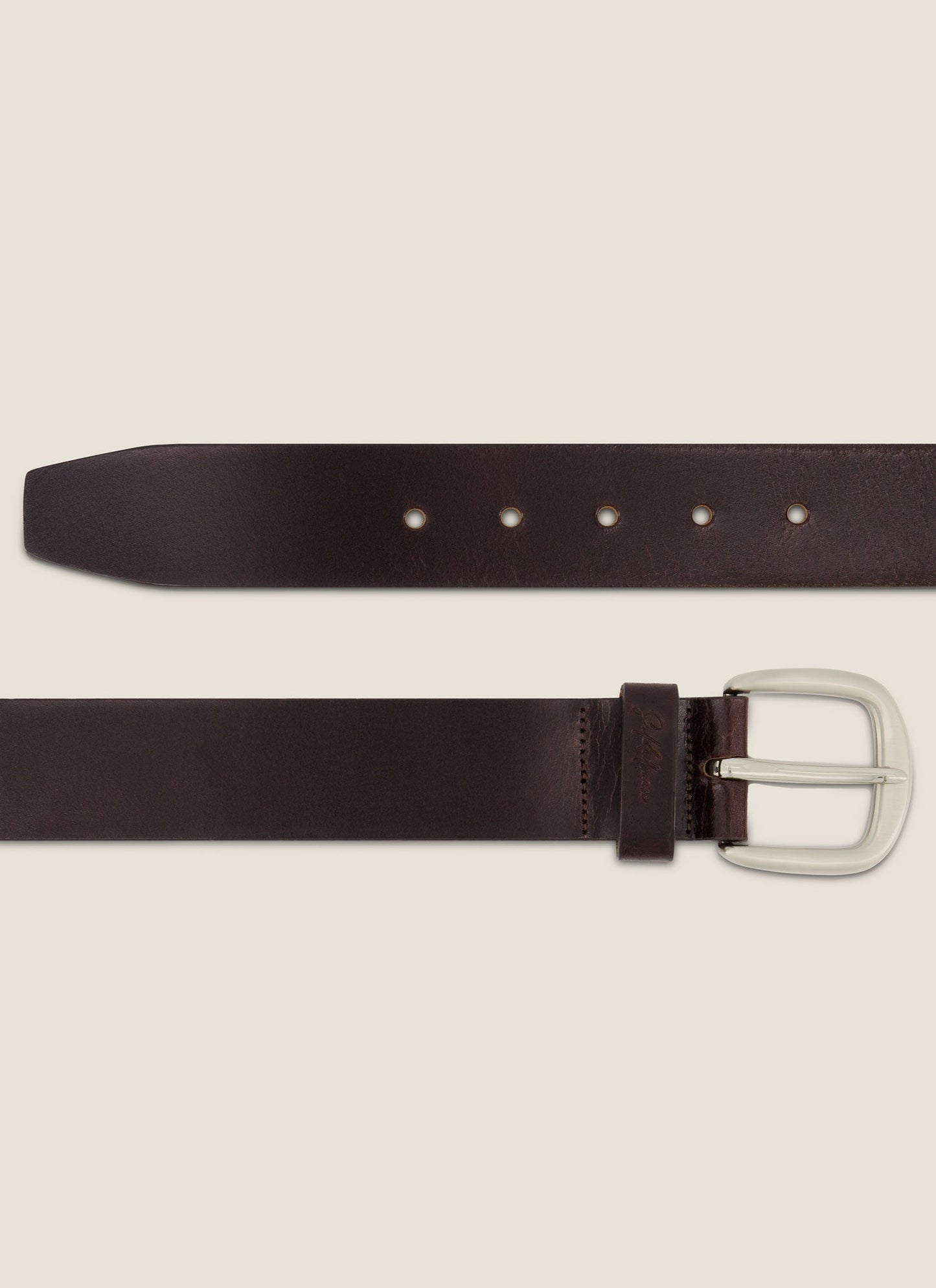 Kidman Roebuck Premium Leather Belt - Cognac
