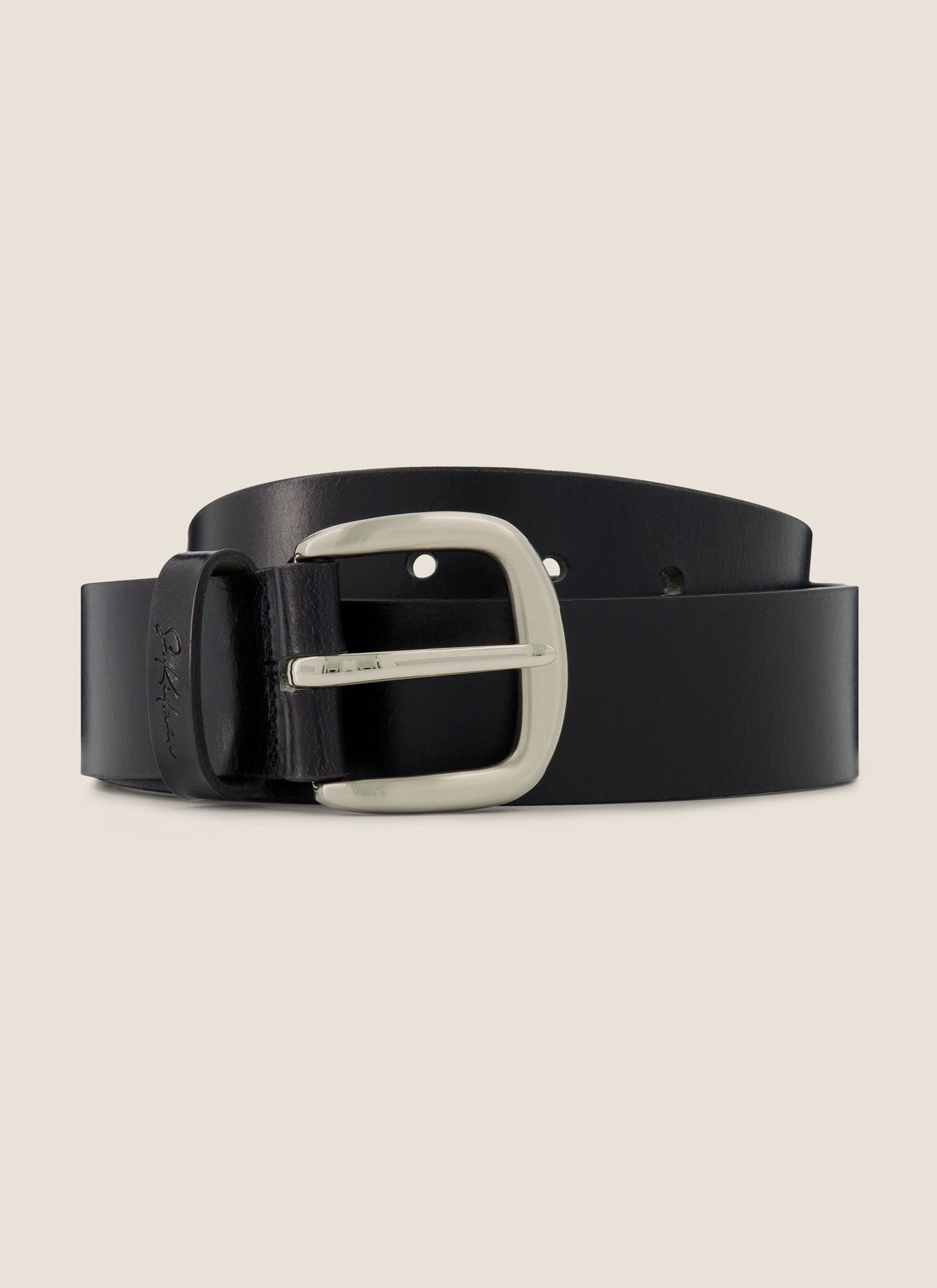 Kidman Roebuck Premium Leather Belt - Black