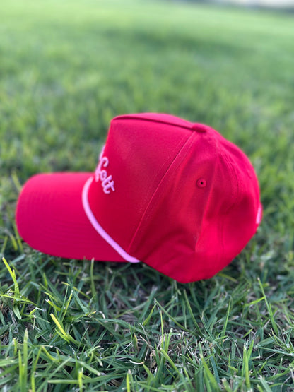 Black Colt Clothing Red American Style Trucker Cap