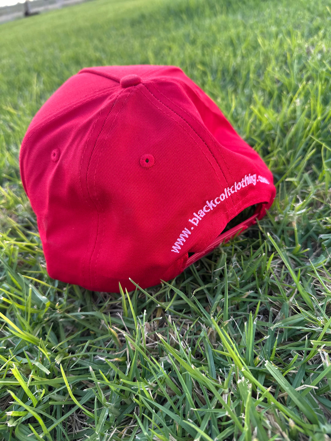 Black Colt Clothing Red American Style Trucker Cap