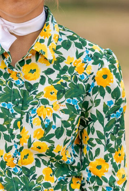 Black Colt Clothing Maggie - Green & yellow Floral