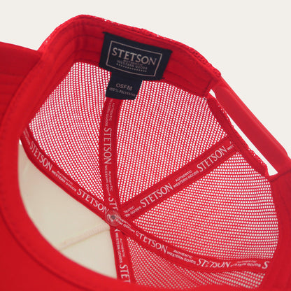 Stetson Classic Trucker Cap Red