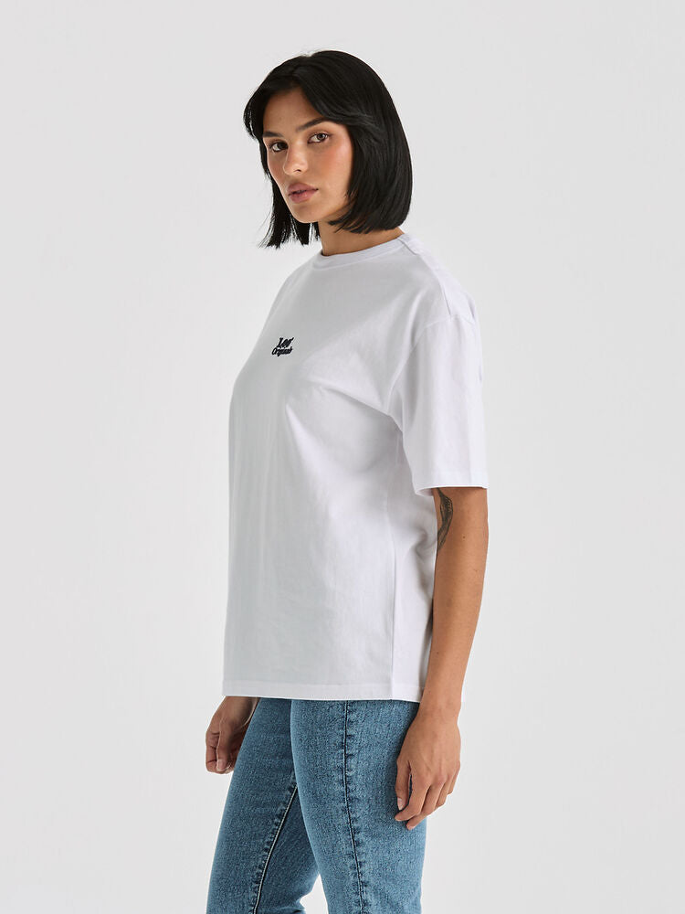 Lee Womens Originals Relaxed T-shirt - White