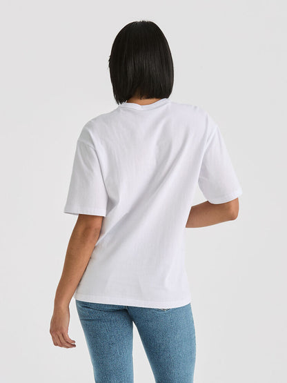 Lee Womens Originals Relaxed T-shirt - White
