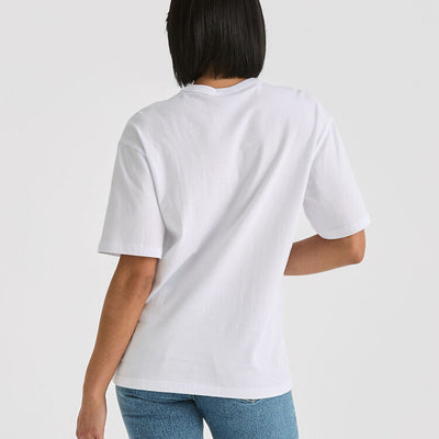 Lee Womens Originals Relaxed T-shirt - White