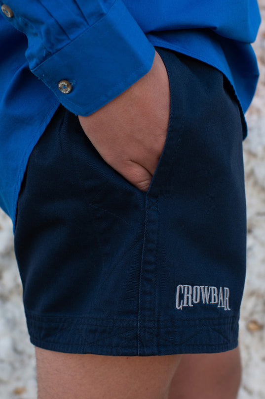 Crowbar Harmsy Drill Short - Navy