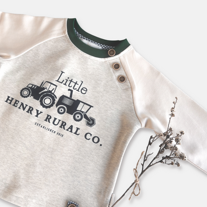 Love Henry Baby Boys Long Sleeve Graphic Tee - Little Rural Co