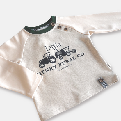 Love Henry Baby Boys Long Sleeve Graphic Tee - Little Rural Co