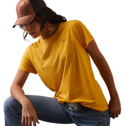 Ariat Wmns Real Cool Cow SS T-Shirt