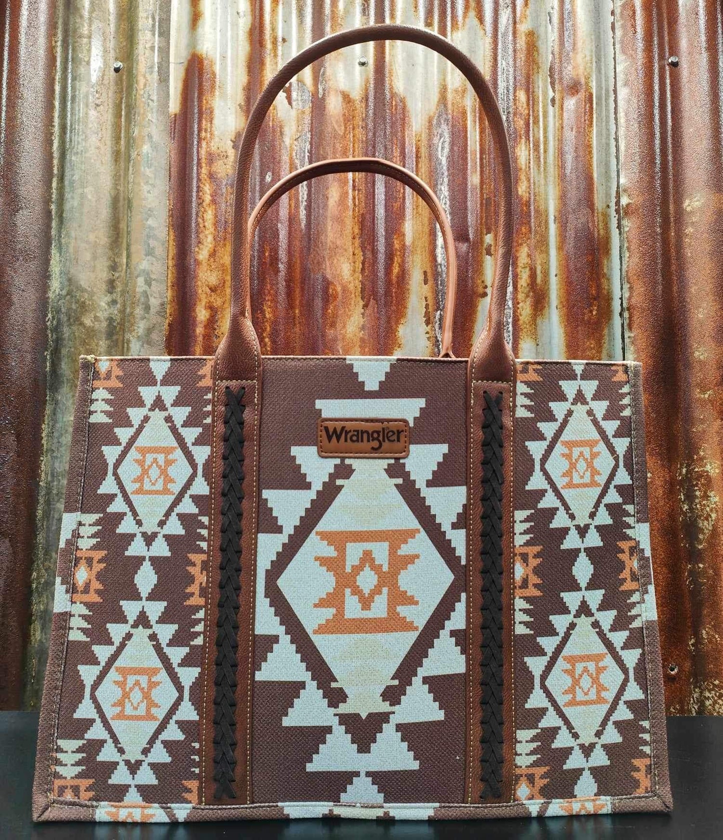 WRANGLER SOUTHWESTERN TOTE BAG