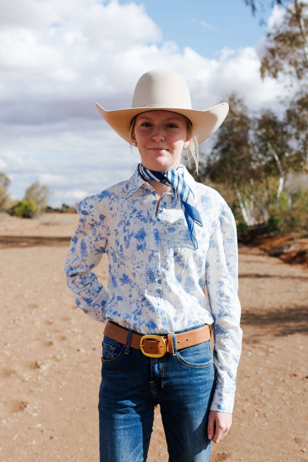 Black Colt Clothing Maggie - Blue Lace