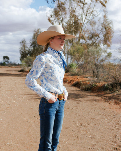 Black Colt Clothing Maggie - Blue Lace