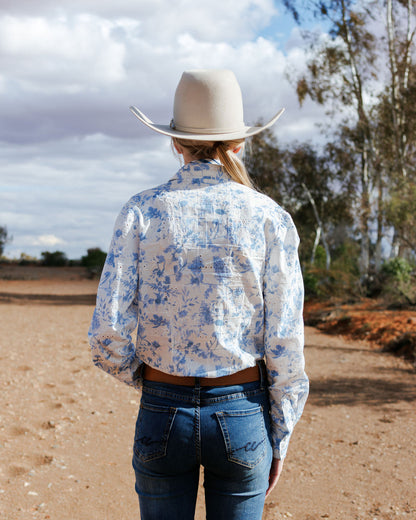 Black Colt Clothing Maggie - Blue Lace