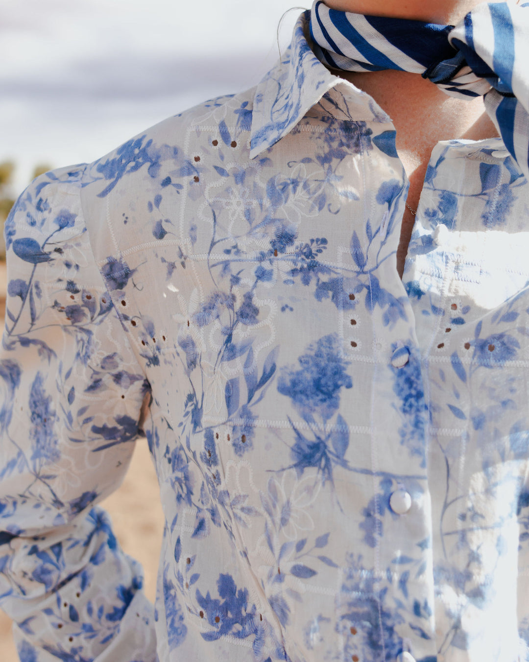 Black Colt Clothing Maggie - Blue Lace