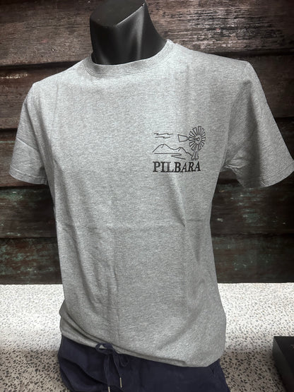 PILBARA MENS TSHIRT SHORT SLEEVE