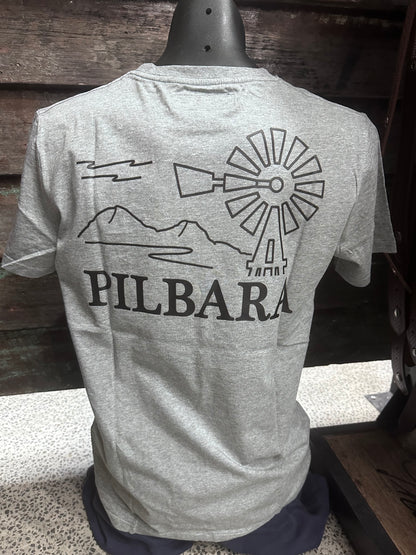 PILBARA MENS TSHIRT SHORT SLEEVE