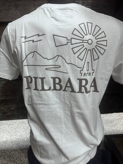 PILBARA MENS TSHIRT SHORT SLEEVE