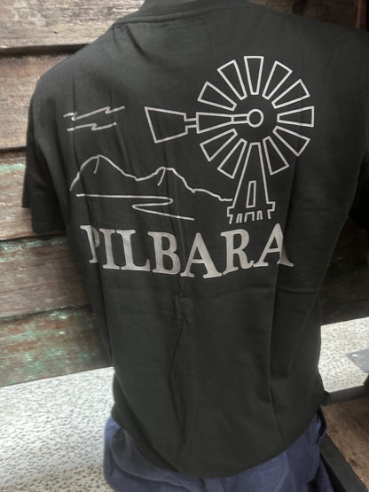 PILBARA MENS TSHIRT SHORT SLEEVE