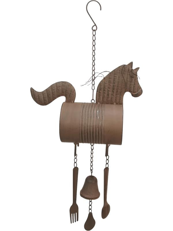 Malmar 64cm Rustic Horse Metal Wind Chime