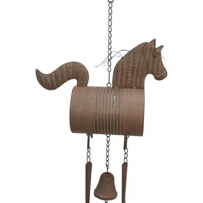 Malmar 64cm Rustic Horse Metal Wind Chime