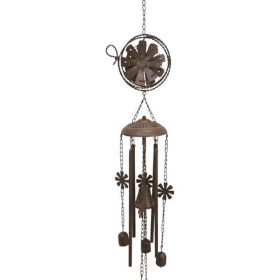 Malmar 100cm Spinning Windmill Cast Iron Windchime