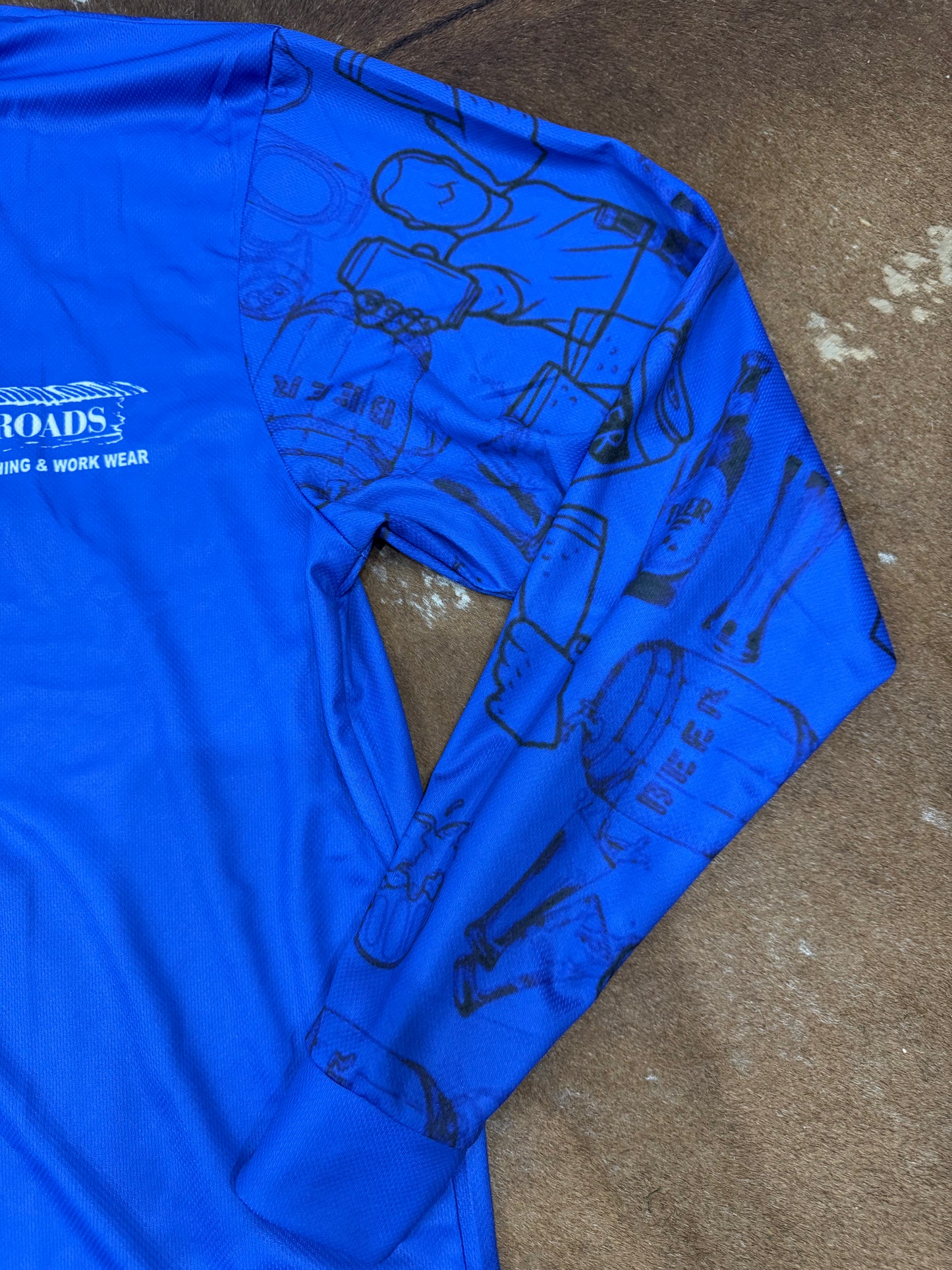 Backroads Fishing Shirt - Fishing/Beer