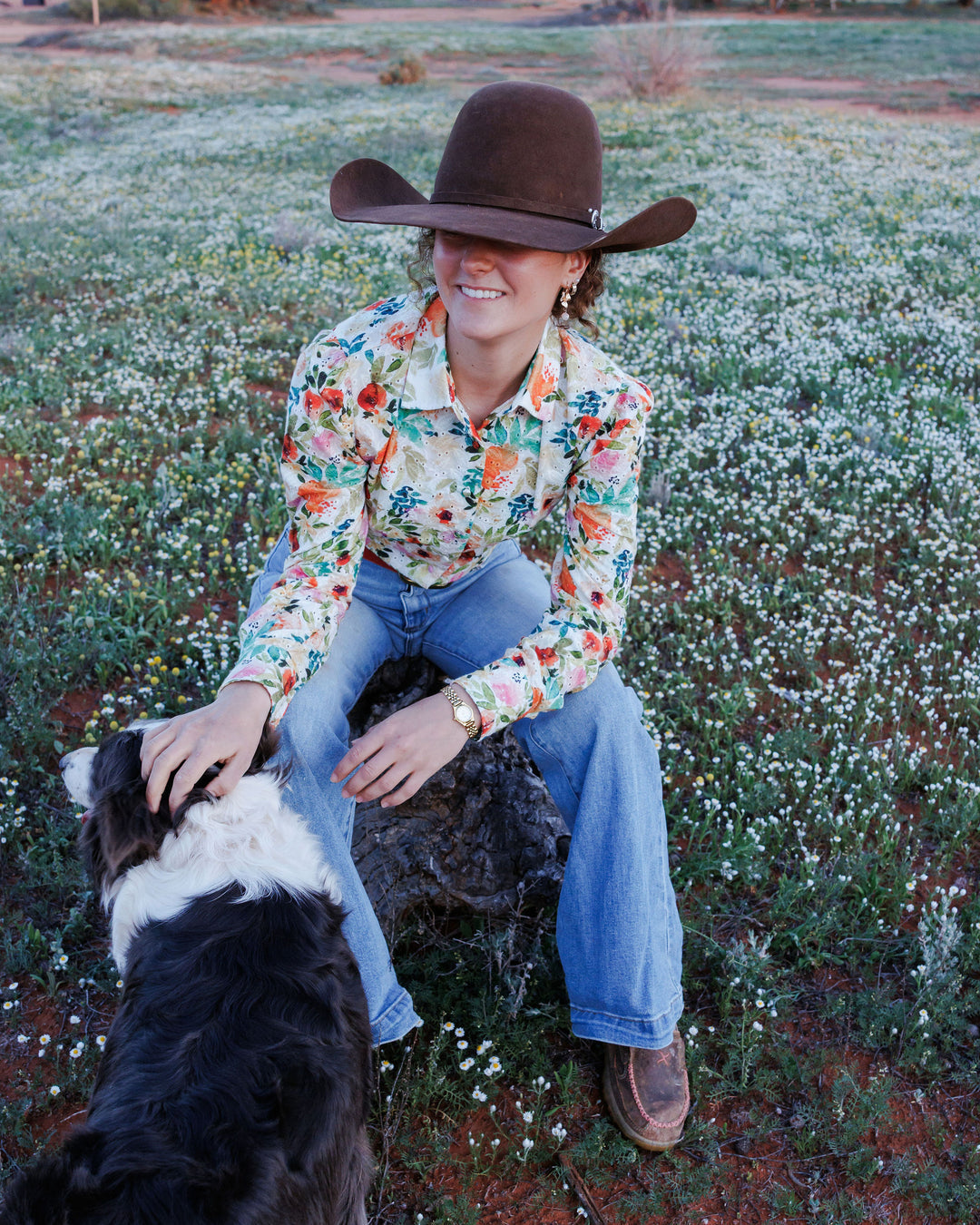 Black Colt Clothing Maggie - Floral Lace