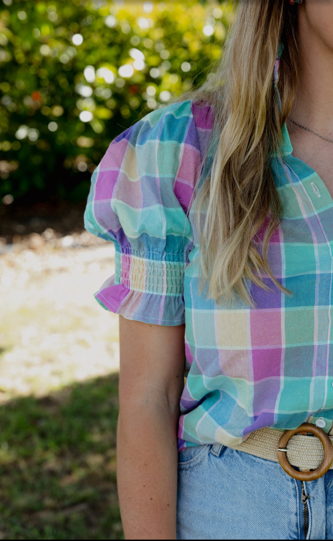 Black Colt Clothing - Short Sleeve Pastel Check